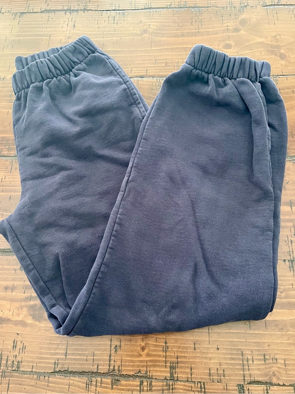 Brandy Melville Navy Blue Jogger Sweatpants